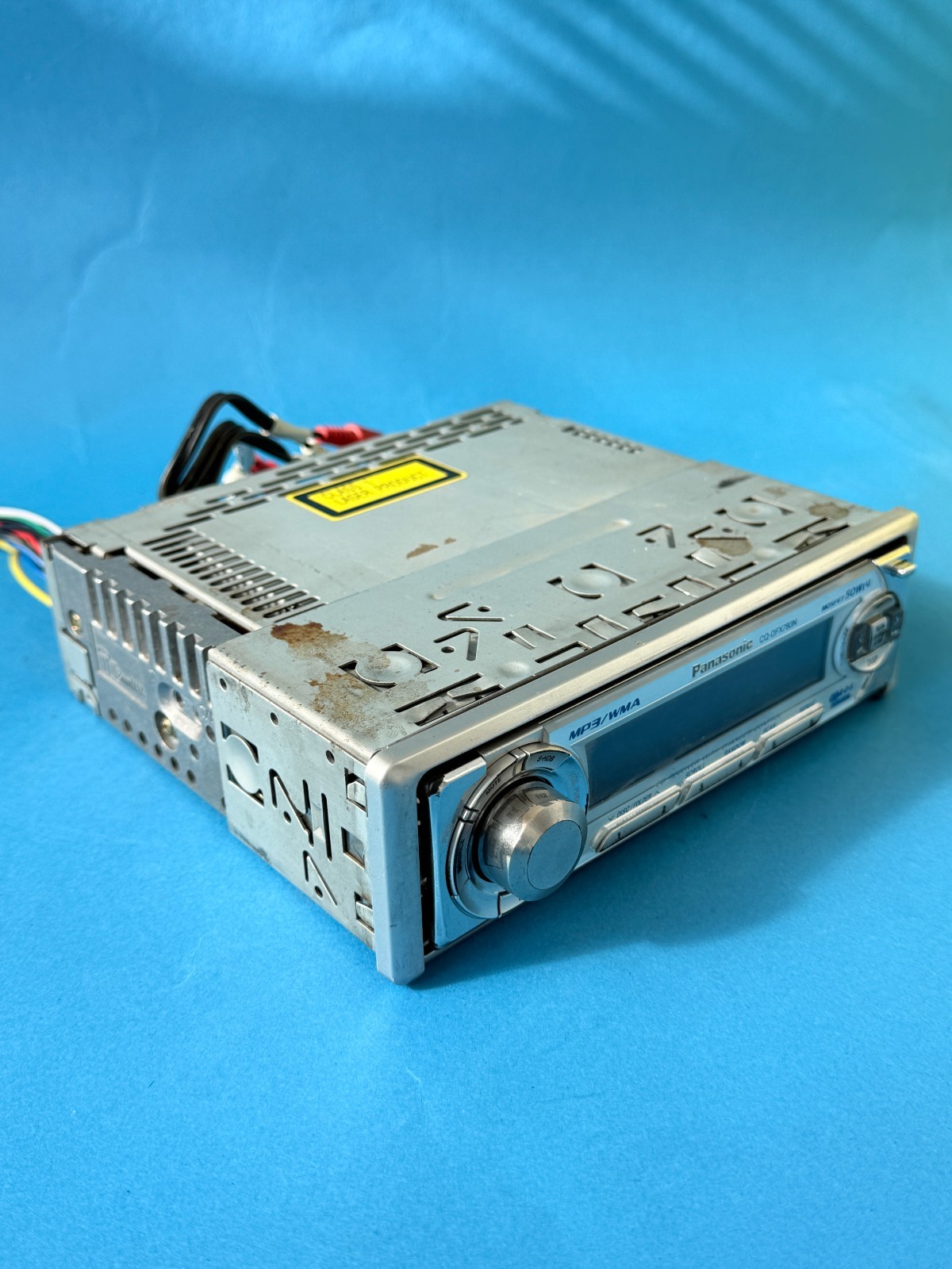 Panasonic CQ-DFX783N Car CD Player Stereo Radio Detachable Face Tested