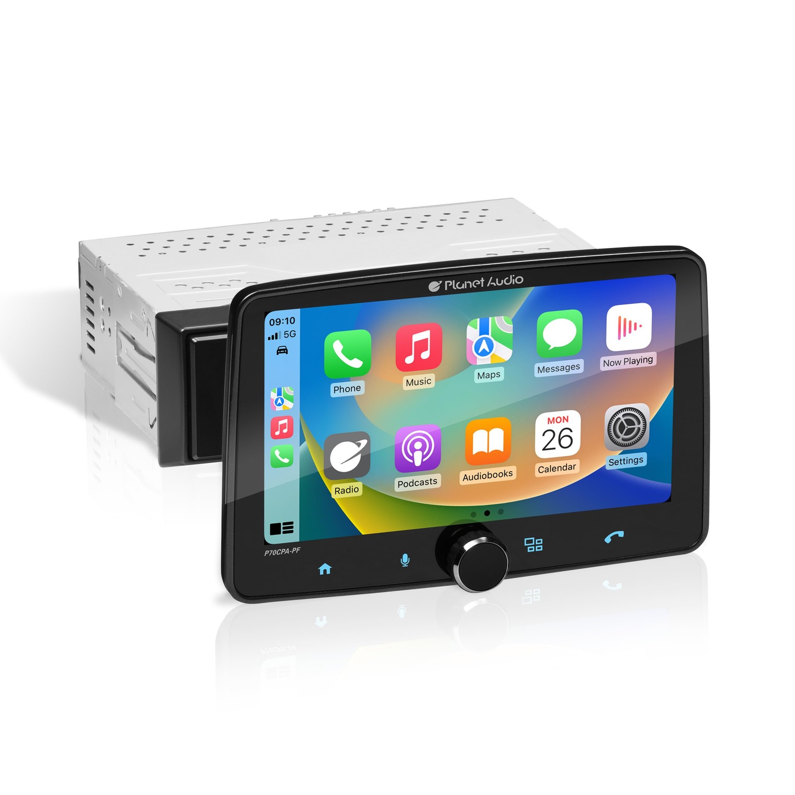 Apple Carplay Android Auto Av Receiver With Multi Color Illumination And Inputs