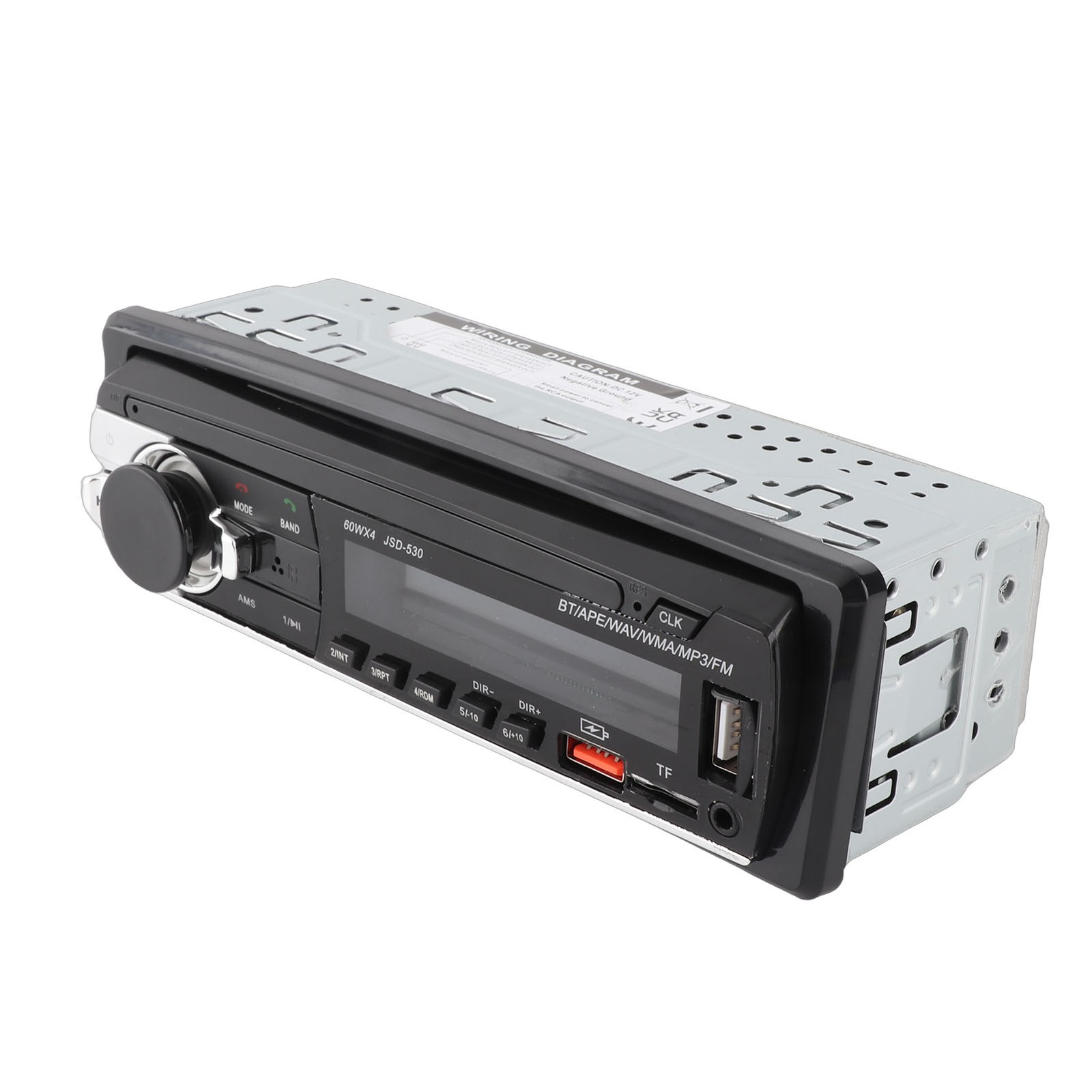 Car Radio AI Voice Control LED Display Dual Connection Handsfree USB2.0 Car NVLF