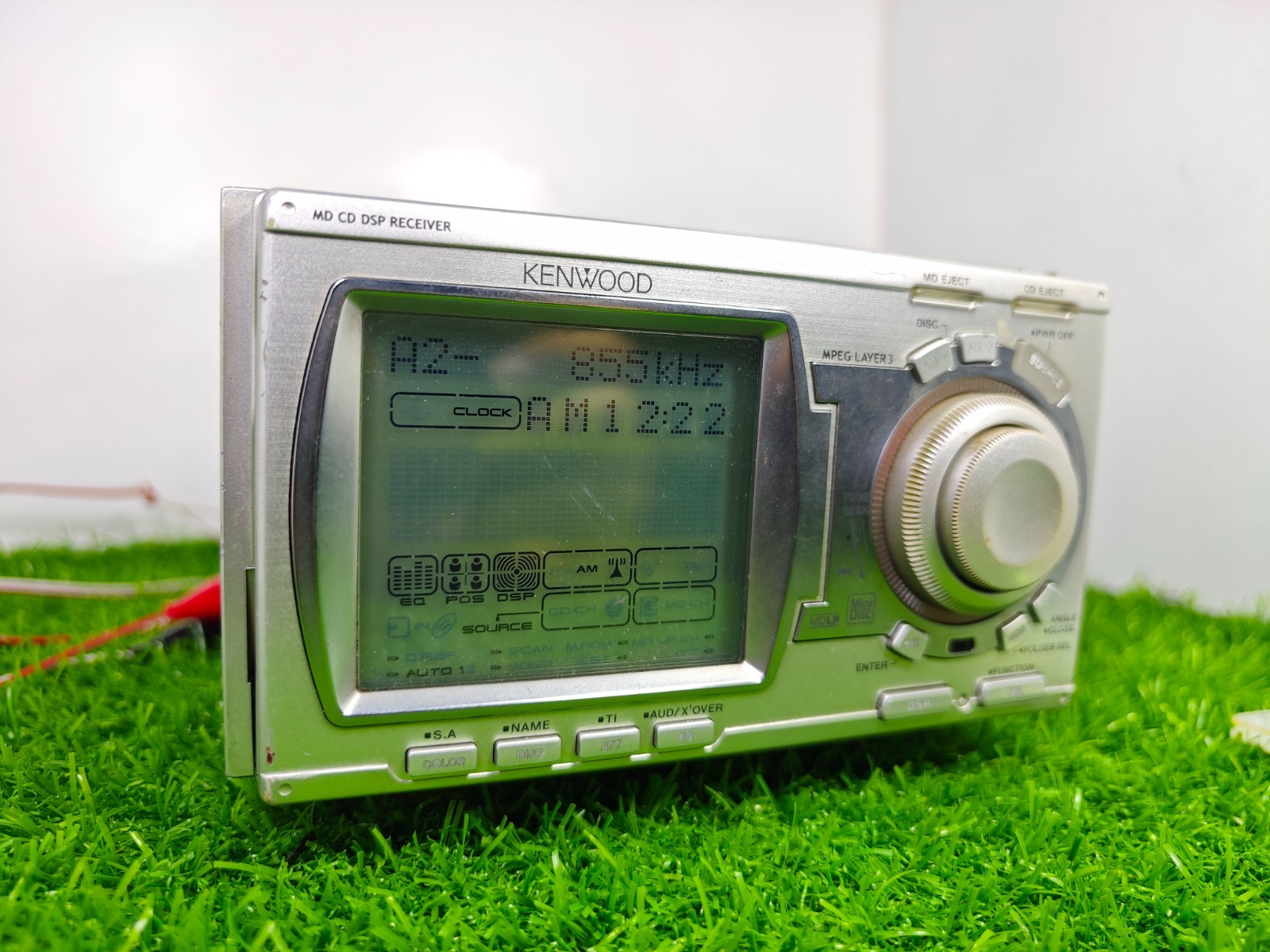 Vintage Kenwood DPX-7021MP Double-DIN CD / MiniDisc Player & DSP Receiver