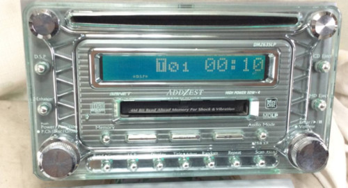 Clarion Addzest DMZ635LP 2DIN CD MD Receiver AUX DSP EQ Car Stereo Tested Japan