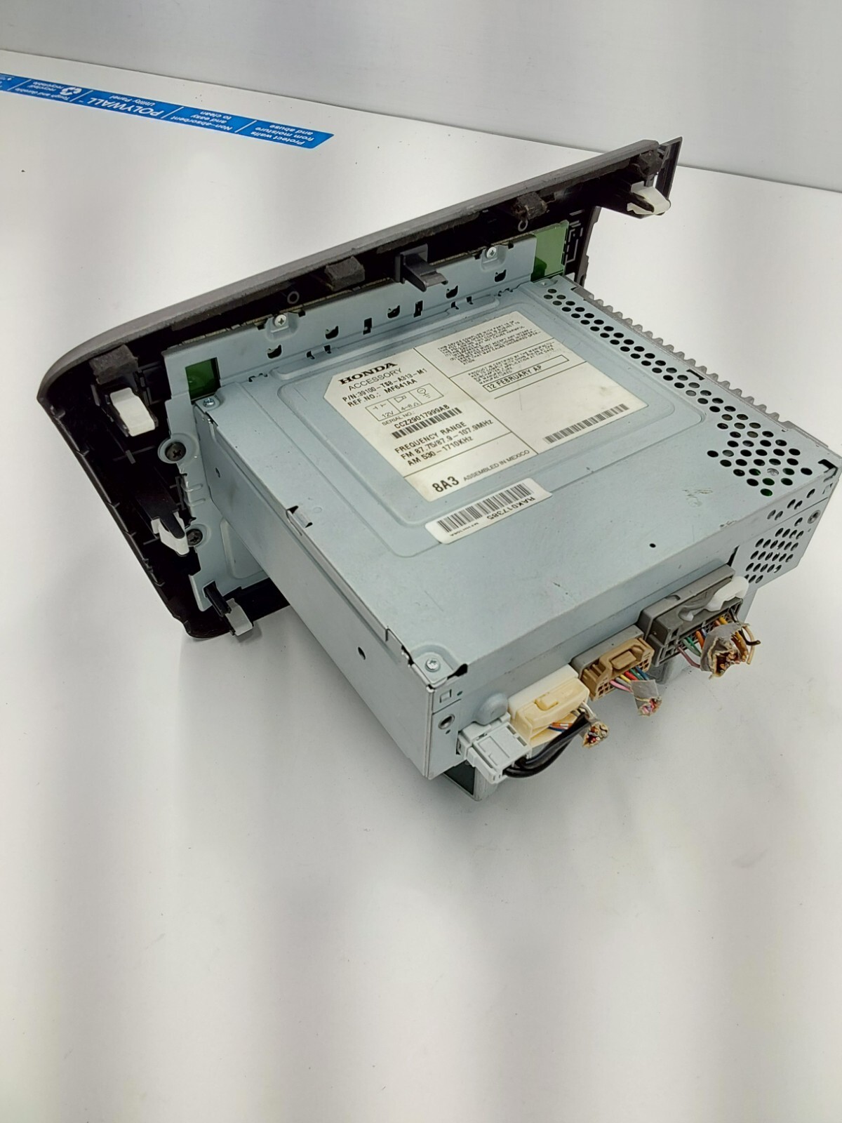 2012 Honda Civic AM/FM CD Radio Receiver w/ Faceplate 39100-TS8-A313-M1