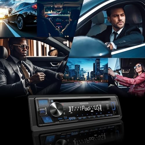 Kenwood KDC-BT282U Single Din CD receiver w/ AM/FM tuner + Bluetooth