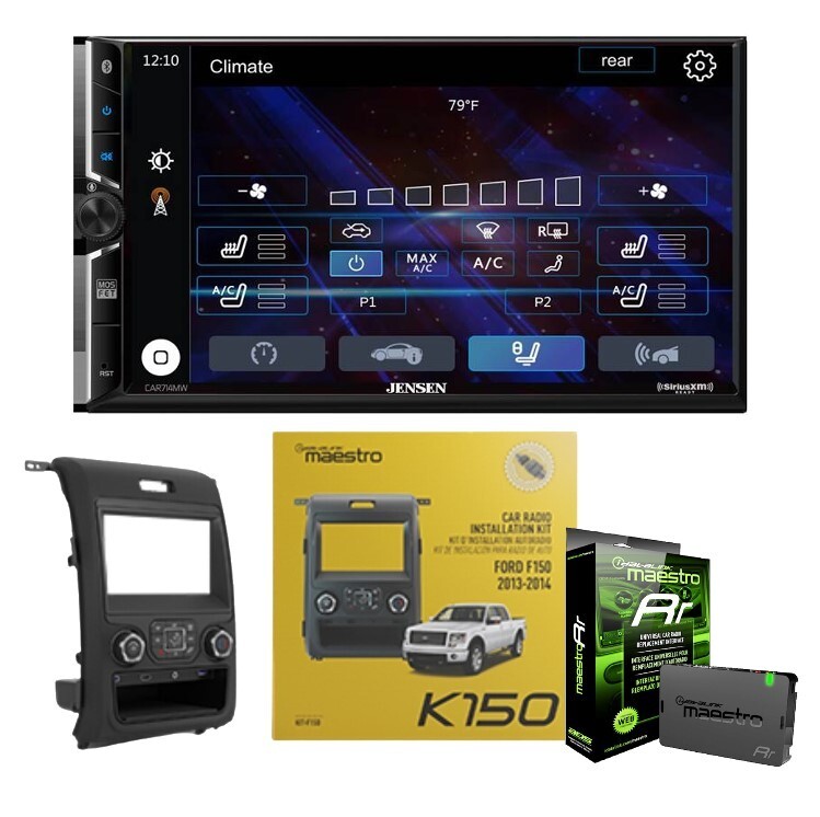 Jensen CAR714MW 7 inch Digital multimedia receiver + MRR + For Ford F150