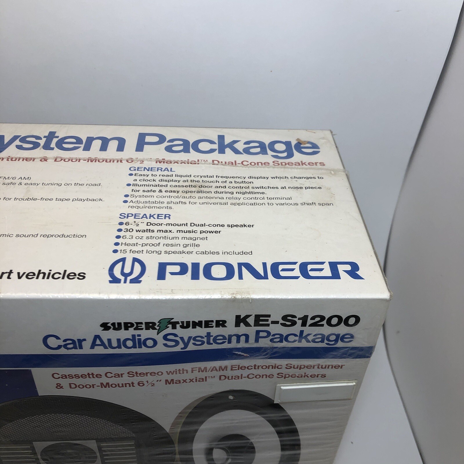 Pioneer KE-S1200 Car Audio System Package 1990 Brand New!!