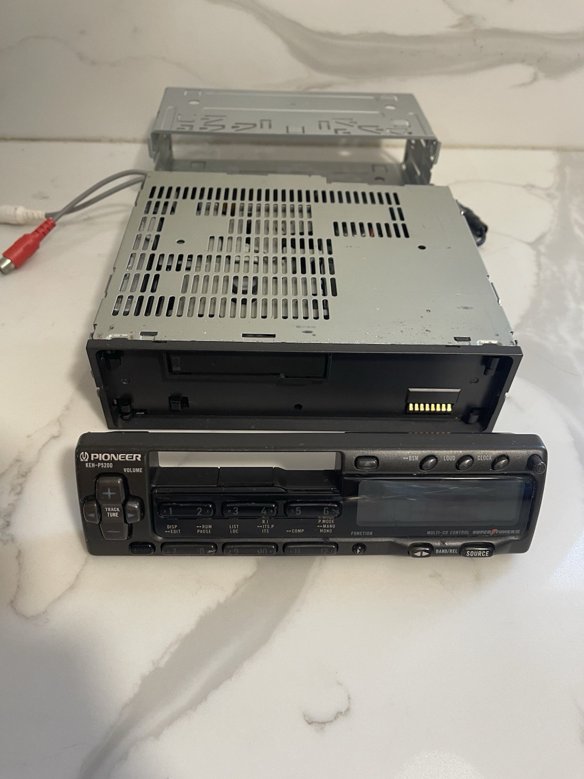 “Old School” Pioneer KEH-P5200, Cassette Receiver, & CD Changer Controller