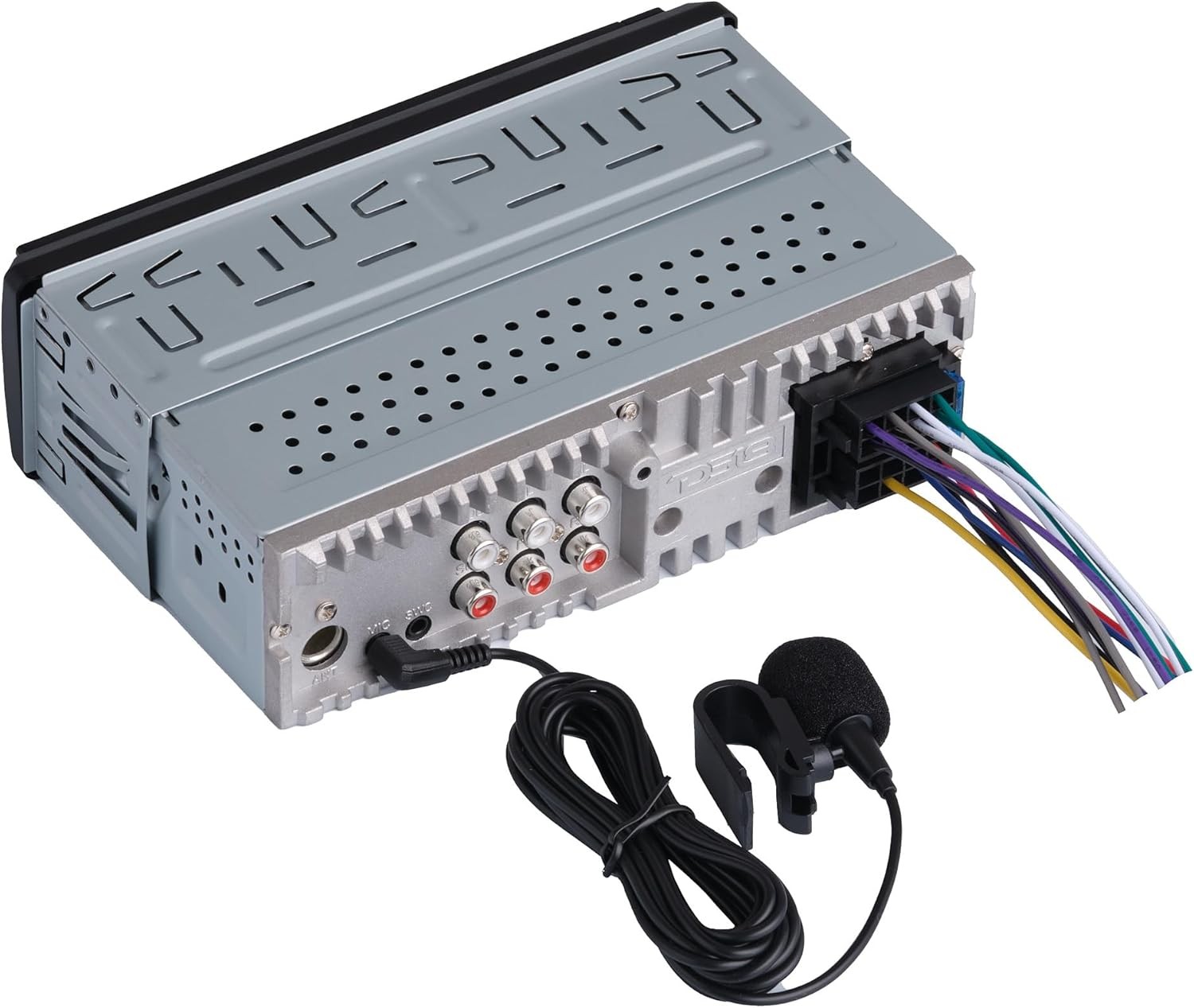 DS18 SDX-P100 SINGLE-DIN AM/FM DIGITAL MEDIA RECEIVER w/DSP, BLUETOOTH, USB, AUX
