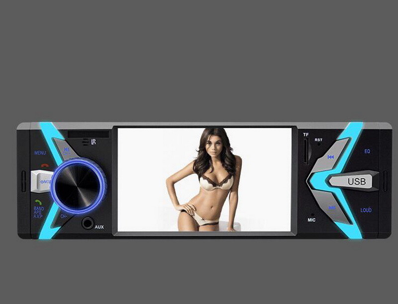 Single1 DIN 4 inch Bluetooth MP4 MP5 Player 12V Car Radio video Stereo FM USB TF