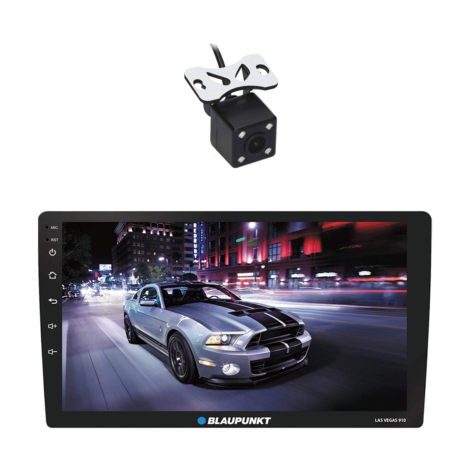 Blaupunkt 10.1″ Touchscreen WiFi Bluetooth Receiver, Night Vision Back-up Camera