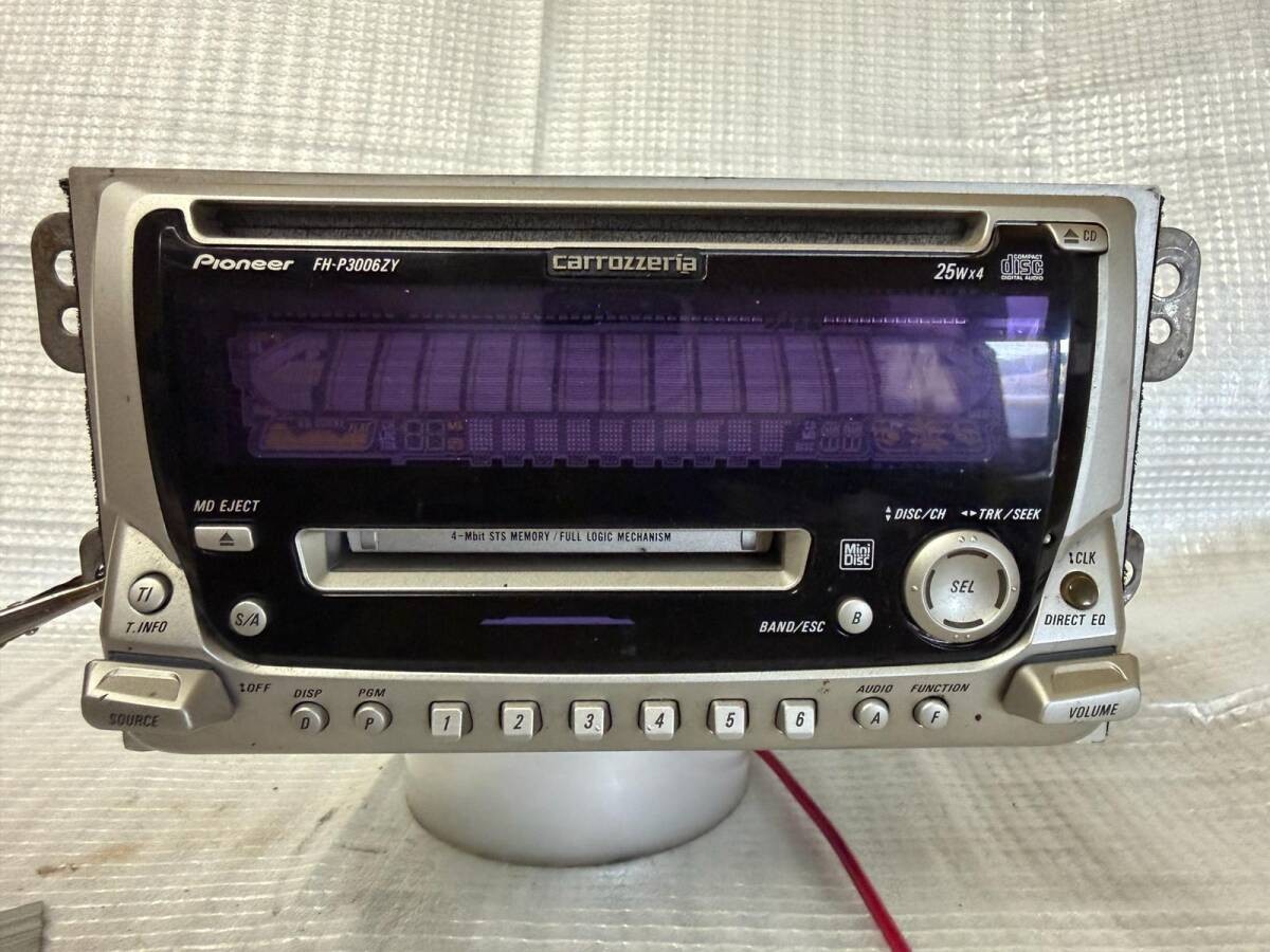 Pioneer Carrozzeria FH-P3006ZY 2DIN CD MD Player USB AUX Toyota Daihatsu Japan