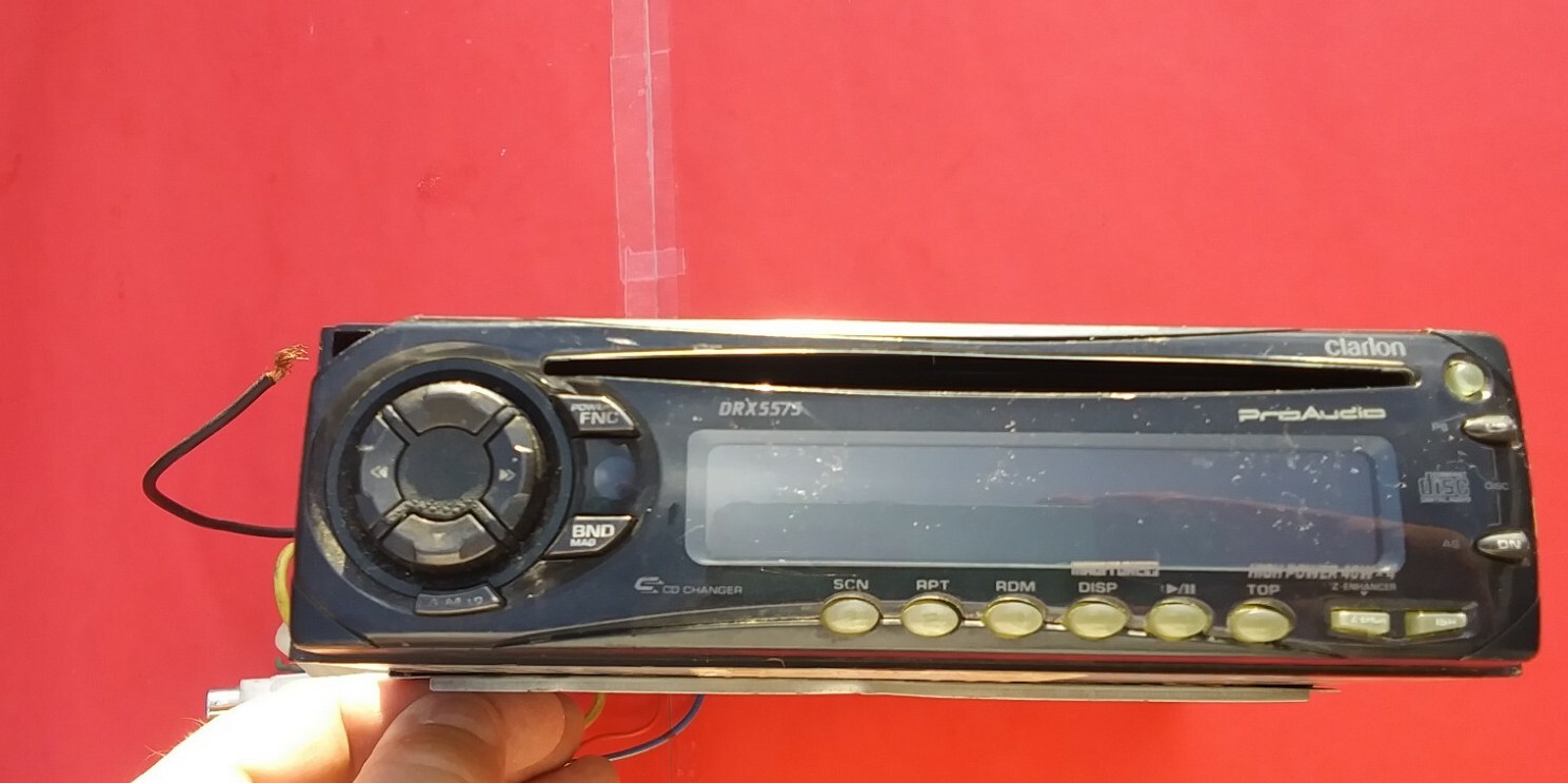 Clarion Proaudio DRX5575 Cd Receiver Old School 1999