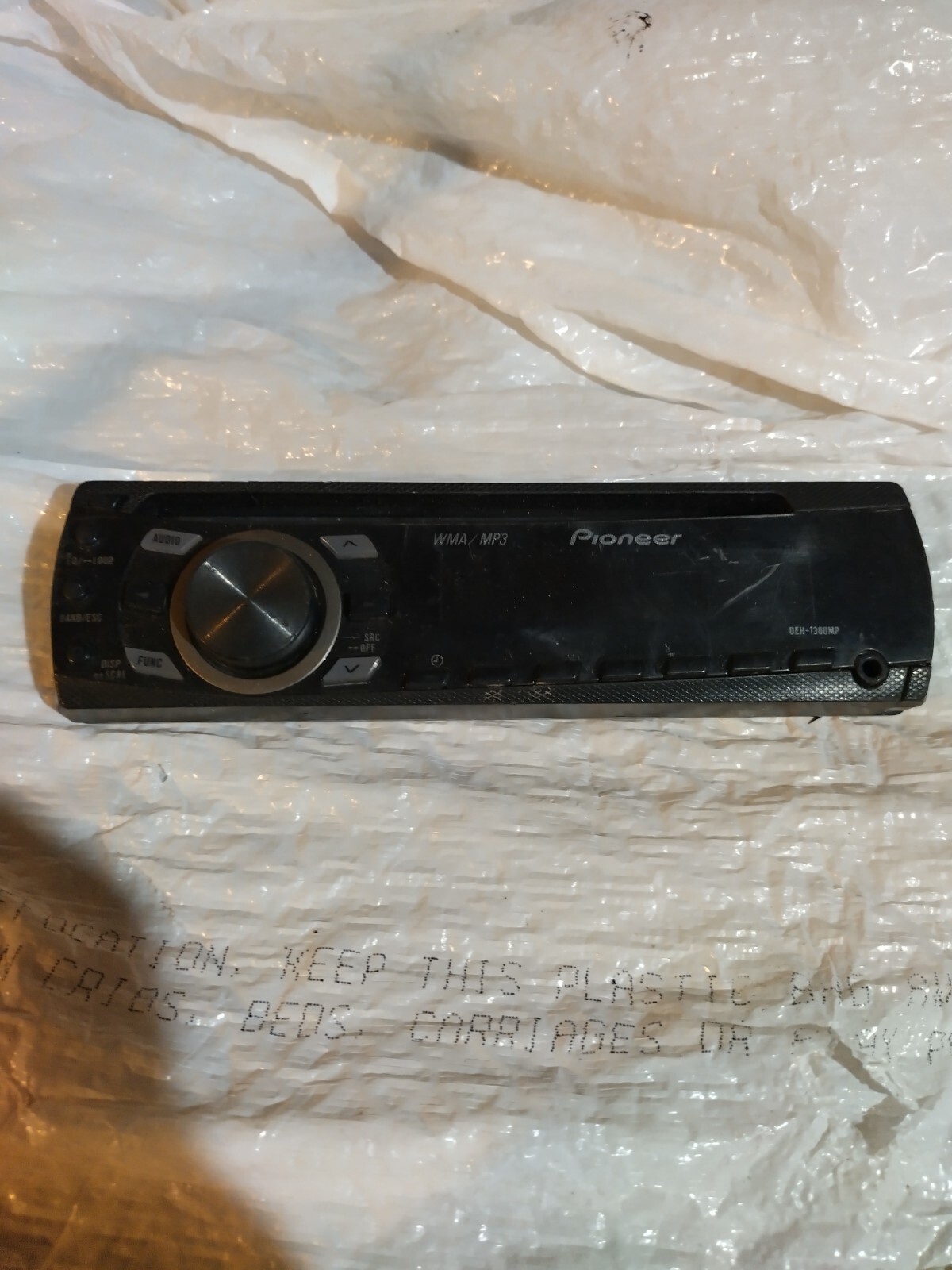 Pioneer DEH 1300MP Faceplate