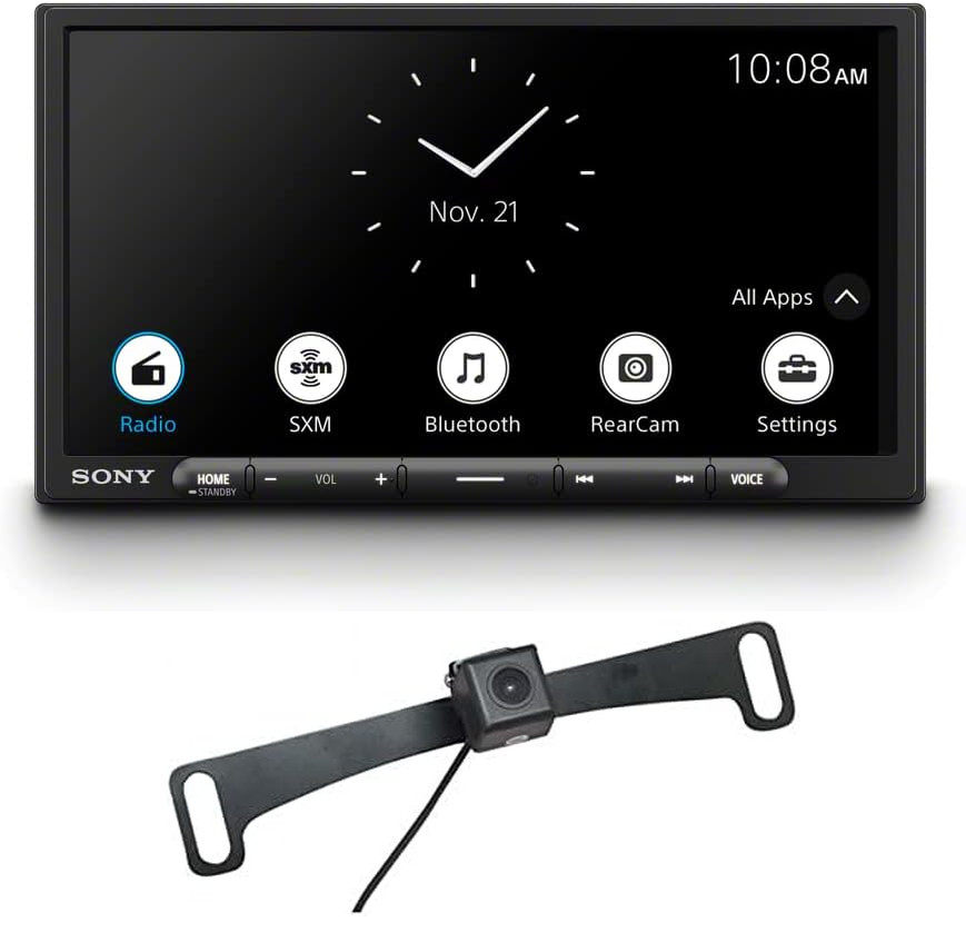 Sony XAV-AX4000 7″ AM FM BT Car Stereo | Car Play, Android Auto + Backup Camera