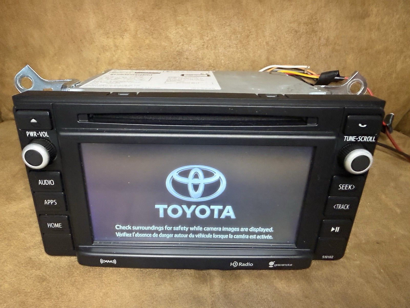 13-15 TOYOTA TACOMA 86140-04180 AM FM RADIO MP3 CD PLAYER 510102 OEM FACTORY