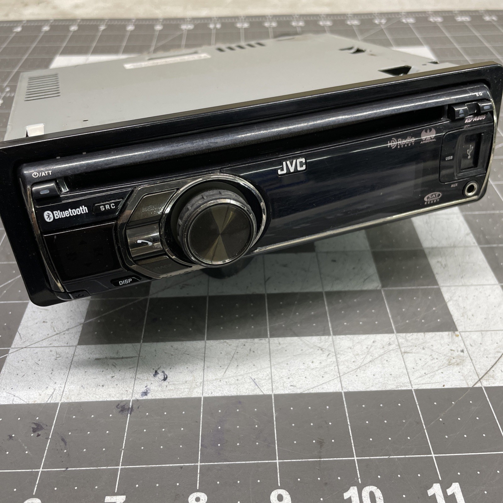 JVC KD-A805 Aftermarket Car Stereo AM FM CD USB AUX HD Radio w/ Bluetooth