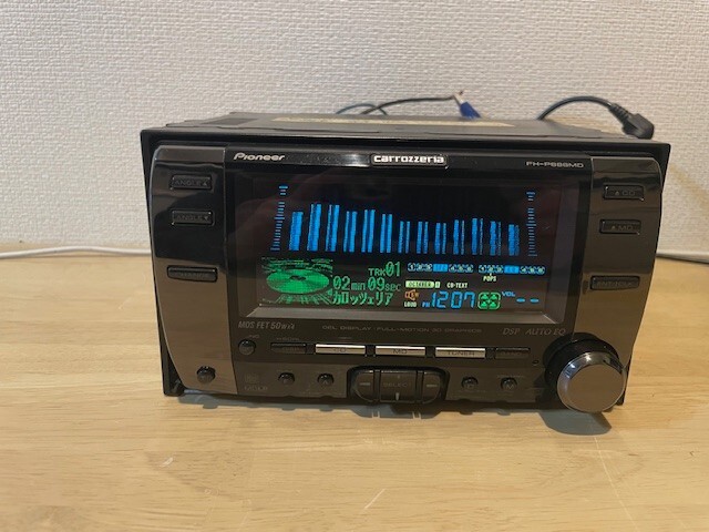 Pioneer Carrozzeria FH-P888MD 2Din Car Audio CD/MD Player Receiver Tested