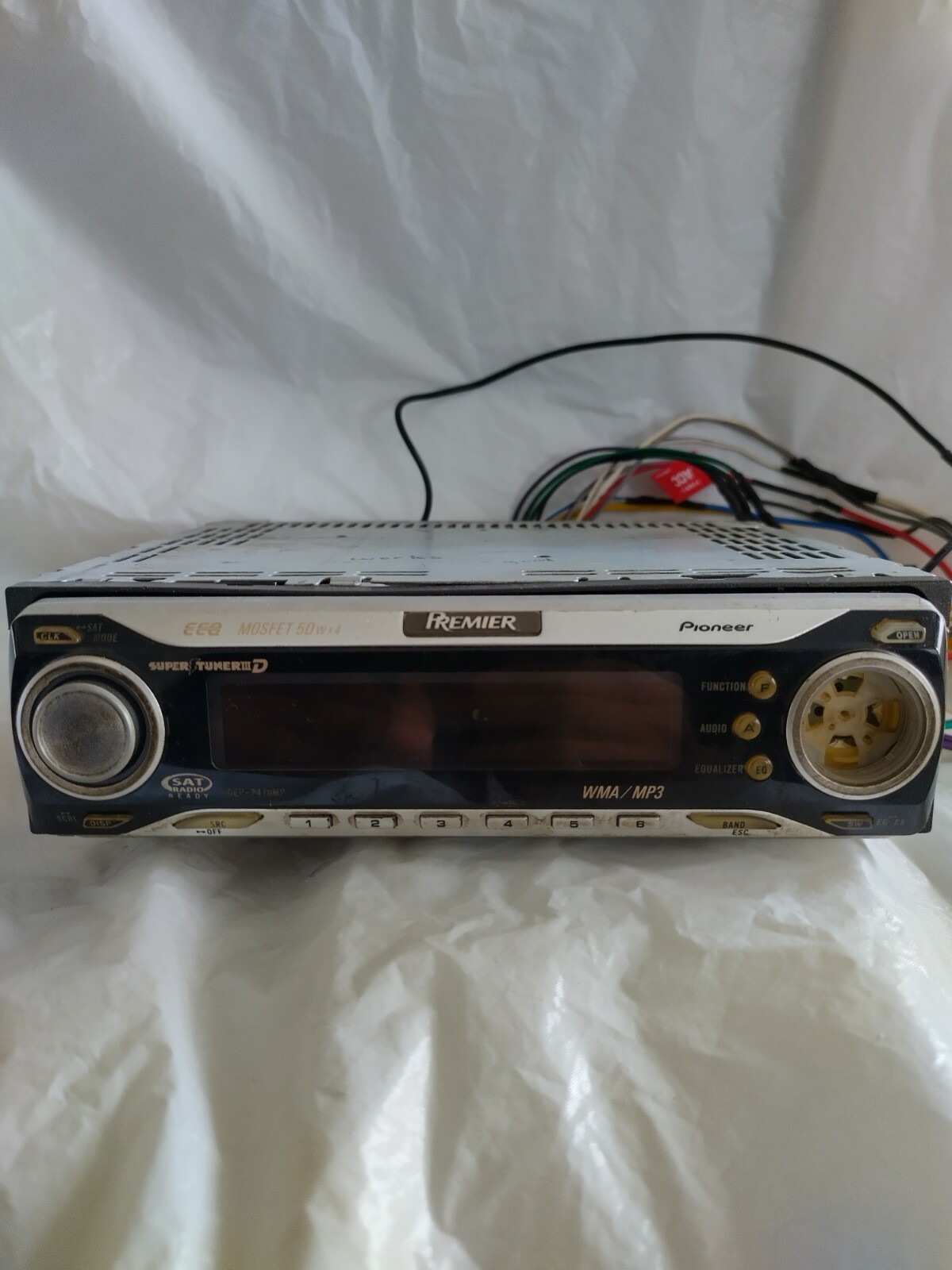 Pioneer DEH-P470MP CD Player In Dash Receiver missing knob