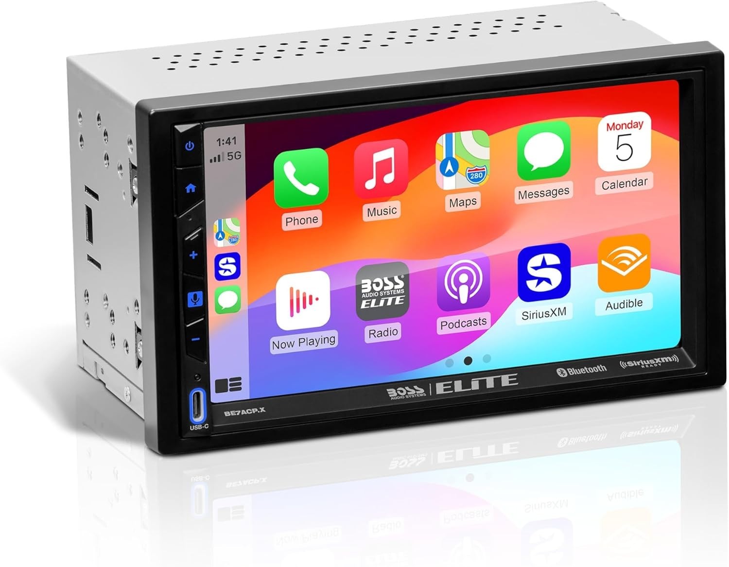 BOSS Audio Systems Elite Series BE7ACP.X 4 Channels Bluetooth Car Stereo-OPEN BO