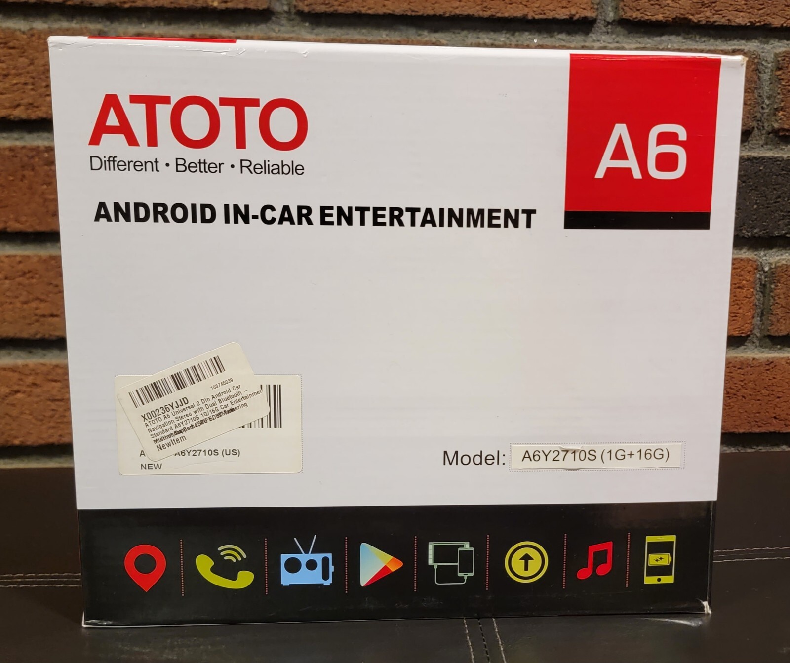 Atoto A6 UNIVERSAL STANDARD 1GB/16GB Car Entertainment