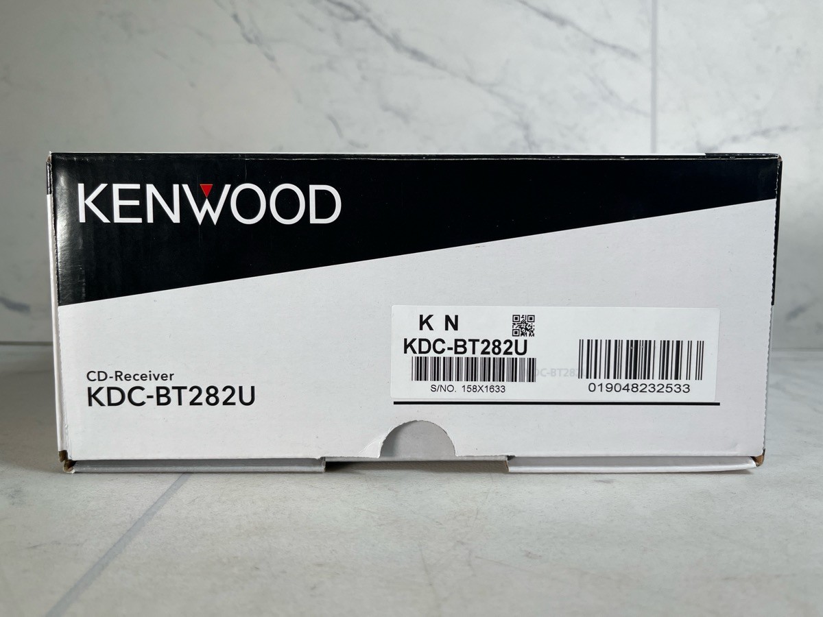 Kenwood KDC-BT282U Single-DIN Bluetooth CD Receiver With USB (A1G011644)