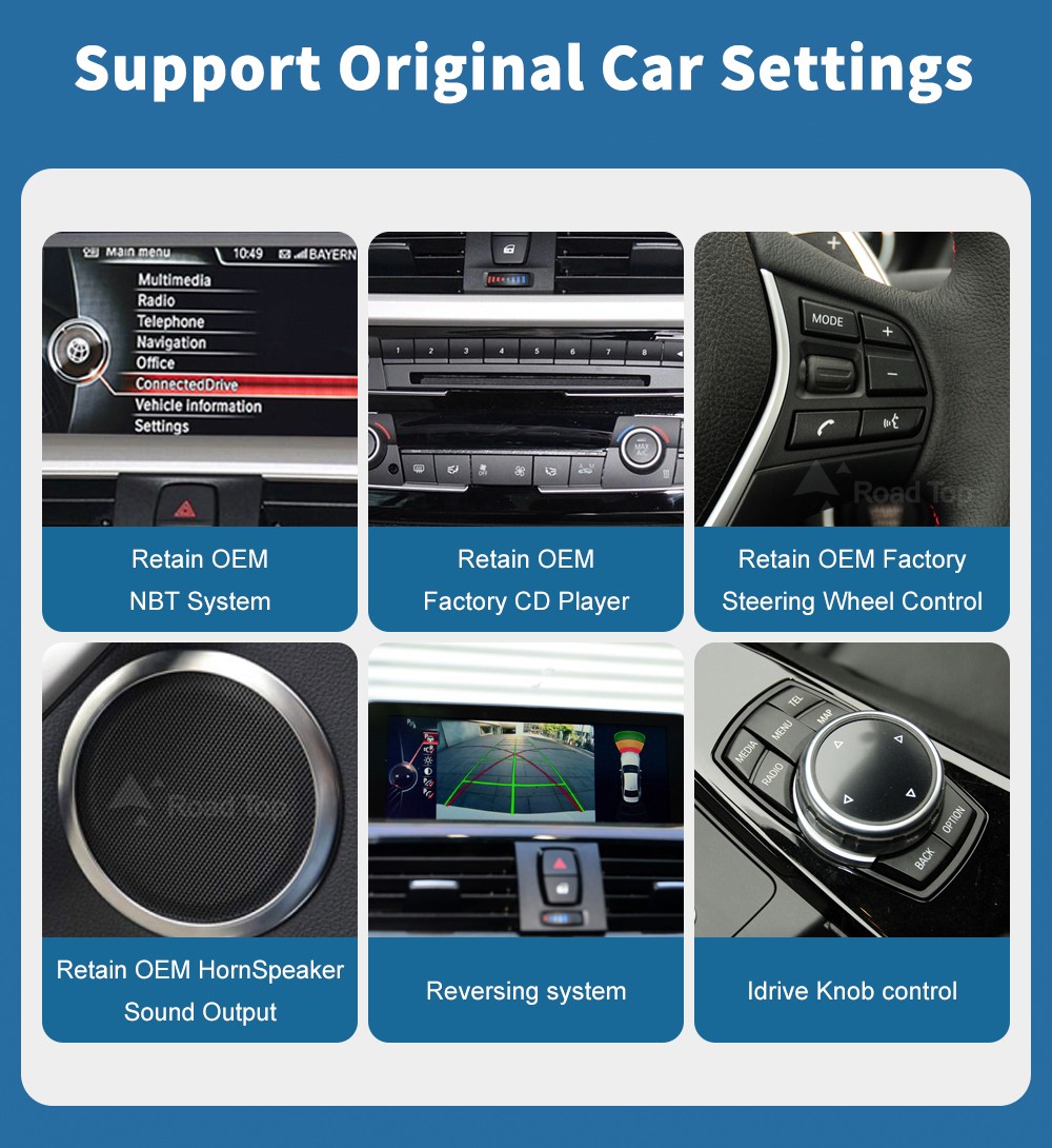 CarPlay Linux Touch Screen For BMW 3 4 Serie F30 F31 F32 F33 F34 F36 2012-2016