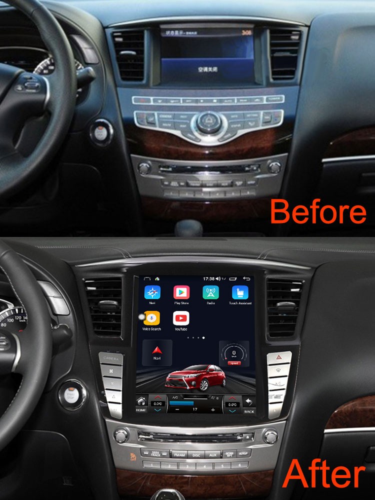 Android 14.0 Unit For Infiniti QX60 JX35 2012-2019 Car GPS Navi Stereo Radio 32G