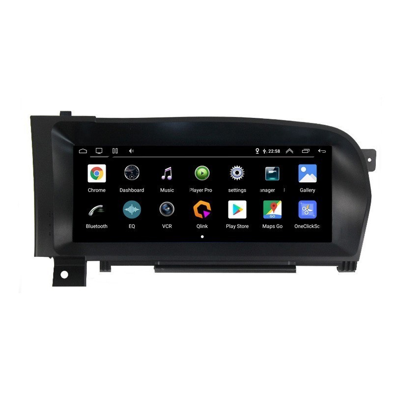 10.25” Car Radio GPS Carplay Stereo 128G For Mercedes Benz S Class W221 2005-09