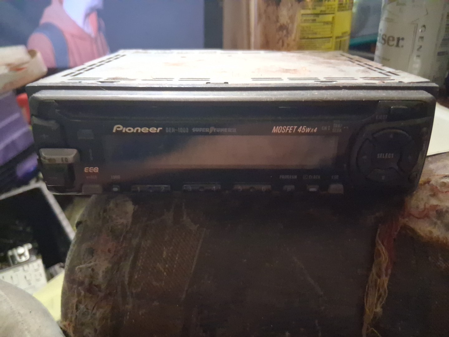 Vintage Pioneer Car Cd Player DEH-1000 Mosfet 45w!!