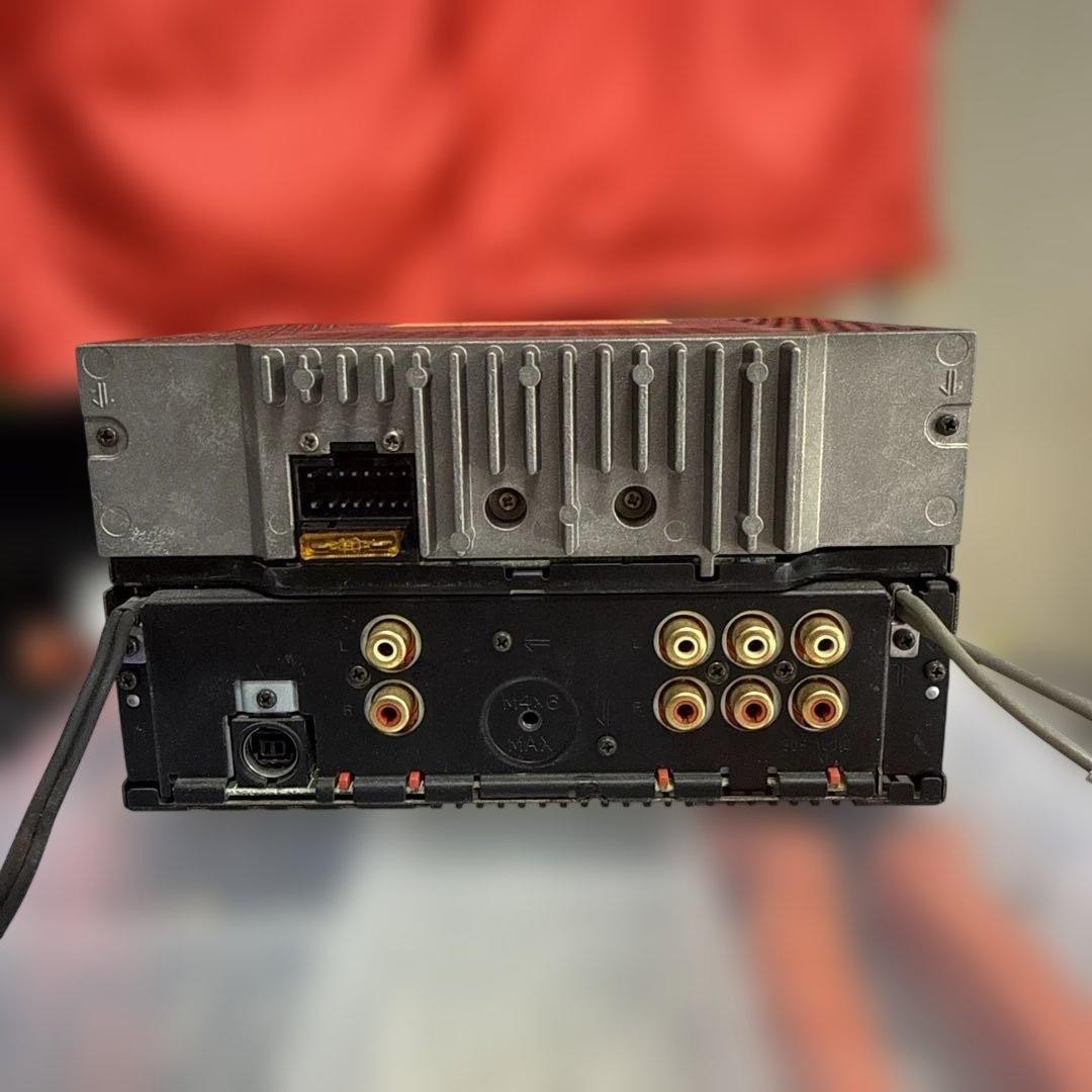 Sony WX-7700MDX 2DIN CD MD Head Unit JDM Vintage CD Tested MD Used