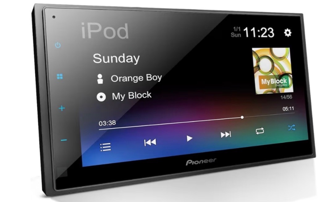 DMH-130BT 6.8″ Resistive Touchscreen, Double Din – Bluetooth, Backup Camera, USB