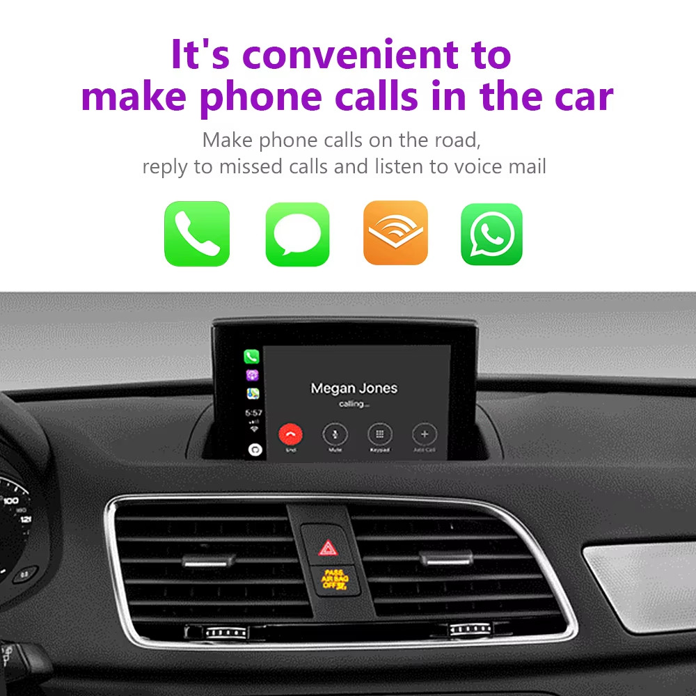 Wireless Carplay Android auto kit adaptor For Audi A1 Q3 2011-2018 RMC System
