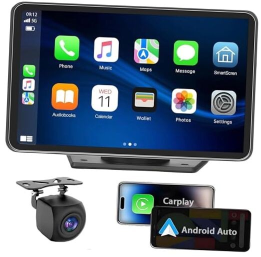 Carplay Wireless Portable Touchscreen Car Stereo Bluetooth Voice Control 7″