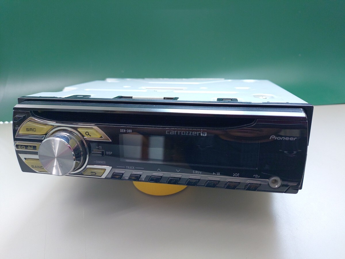 Pioneer DEH-380 carrozzeria 1DIN CD Tuner Excellent JAPAN