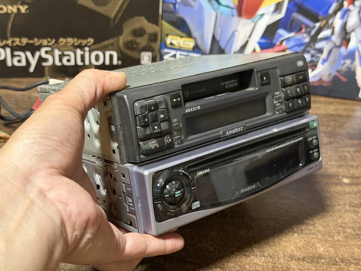 ADDZEST ARX5170 CDS7355 CD Cassette Player Spectrum Analyzer Serviced JDM