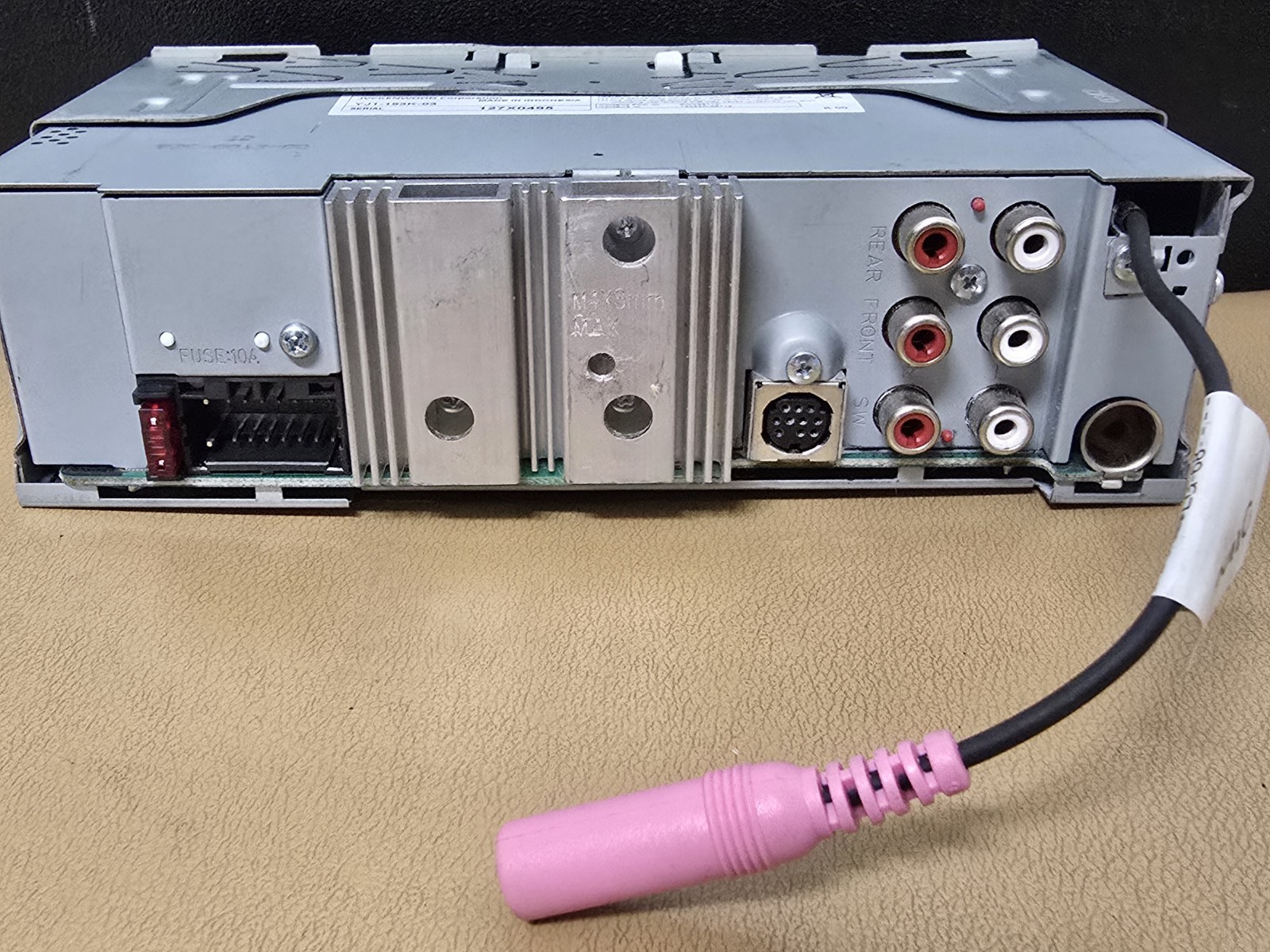 JVC KD-X38MBS Car & Marine Digital Media Receiver with Bluetooth, USB, KDX38MBS