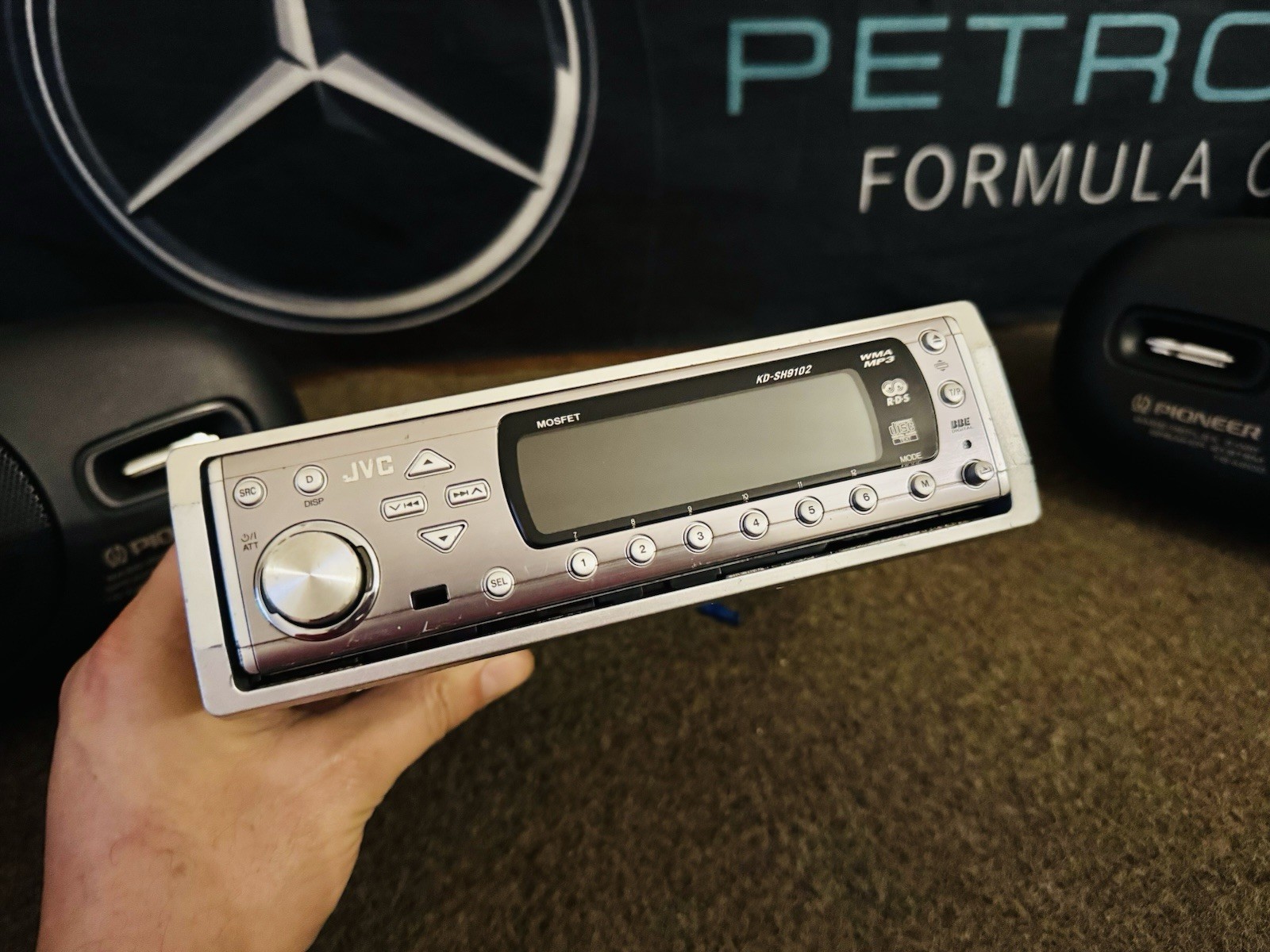 JVC KD-SH9102 Car Radio CD Receiver DSP WMA/Mp3 RDS Animation Display