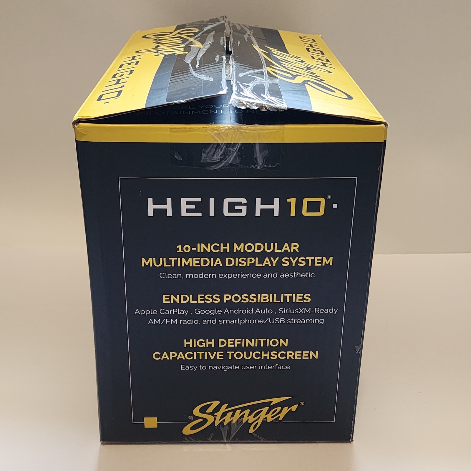 STINGER UN1810-SR Heigh10, 10-In. Modular Multimedia Display System NEW Open Box
