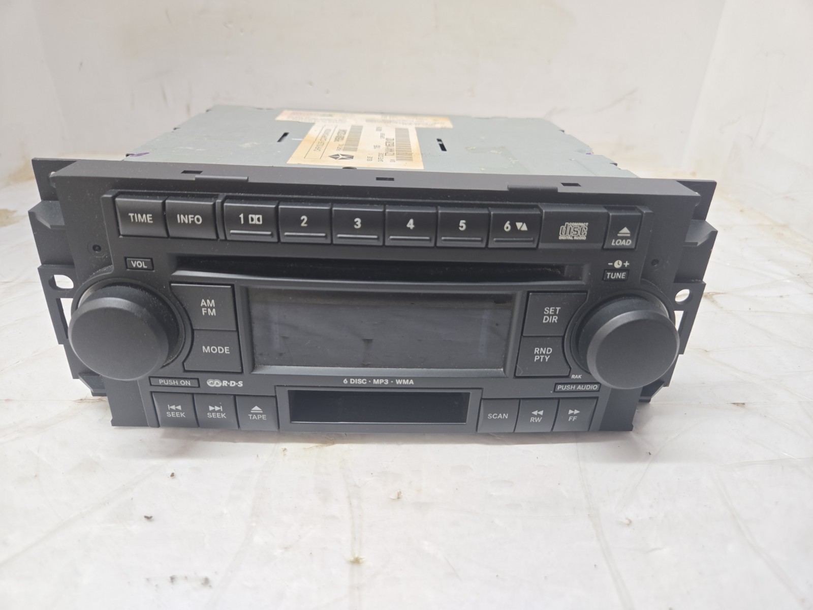 Dodge 2006 2500 Radio Cassette CD Player P05091523AK Chrysler Corp