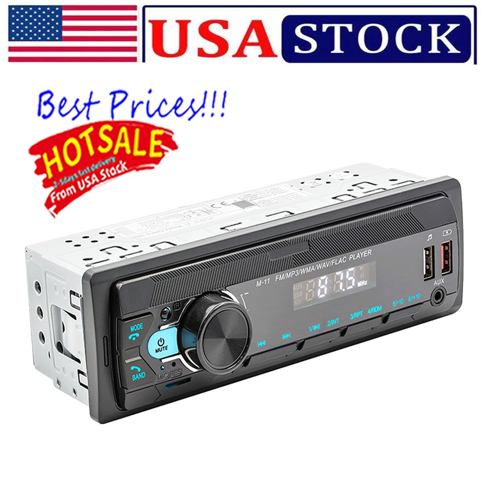 Audio Systems 616UAB Car Stereo, Bluetooth, MP3, USB, Aux In, AM/FM Radio