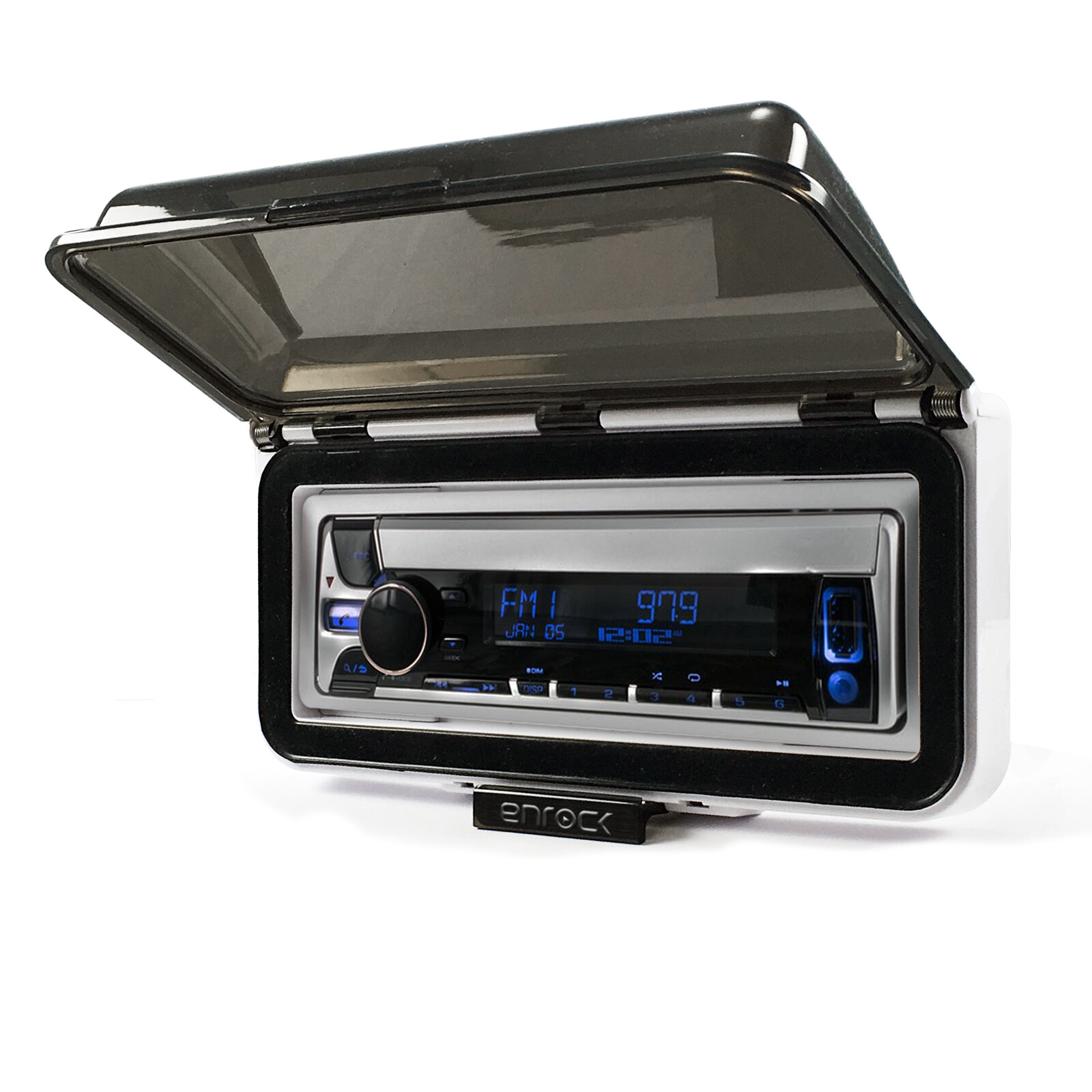 New Radio iPod iPhone Direct Input Receiver Radio w/ Waterproof Cover