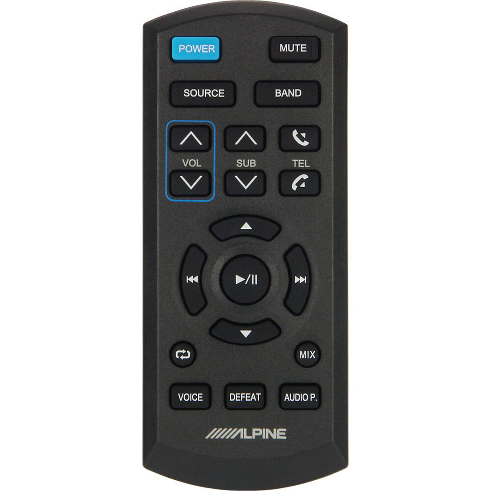 Alpine UTE-73BT Single-DIN Digital Media Receiver with Bluetooth + Remote