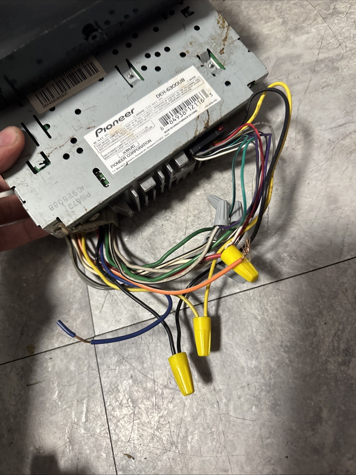 Pioneer DEH-P6300UB CD Player Tested