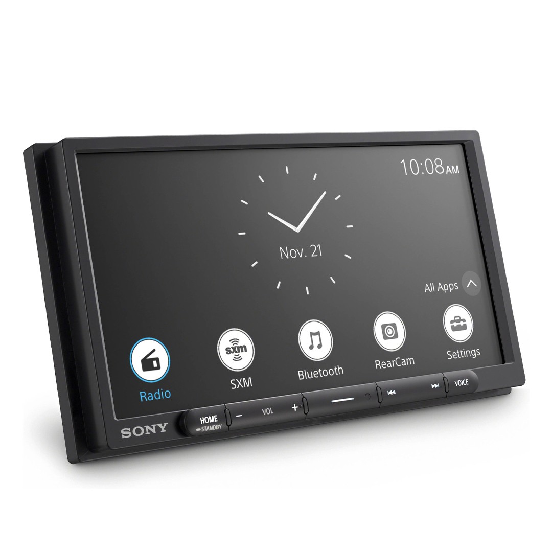 Sony XAV-AX4000, 6.95″ Digital Media Receiver w/ Wireless CarPlay OPEN BOX