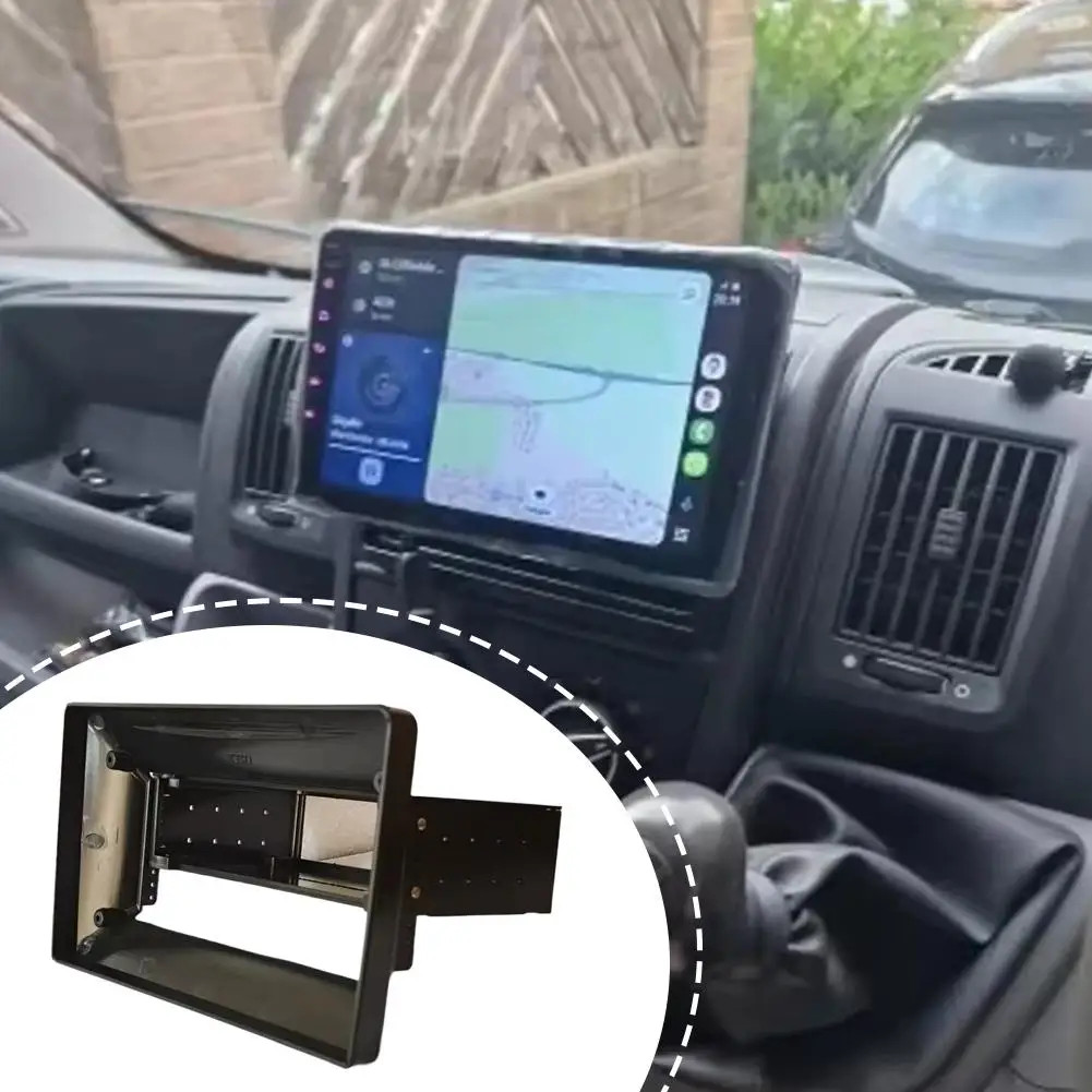 1 Din 9 10 Inch Universal Car Stereo Radio Fascia Frame Mp5 Player Panel Autorad