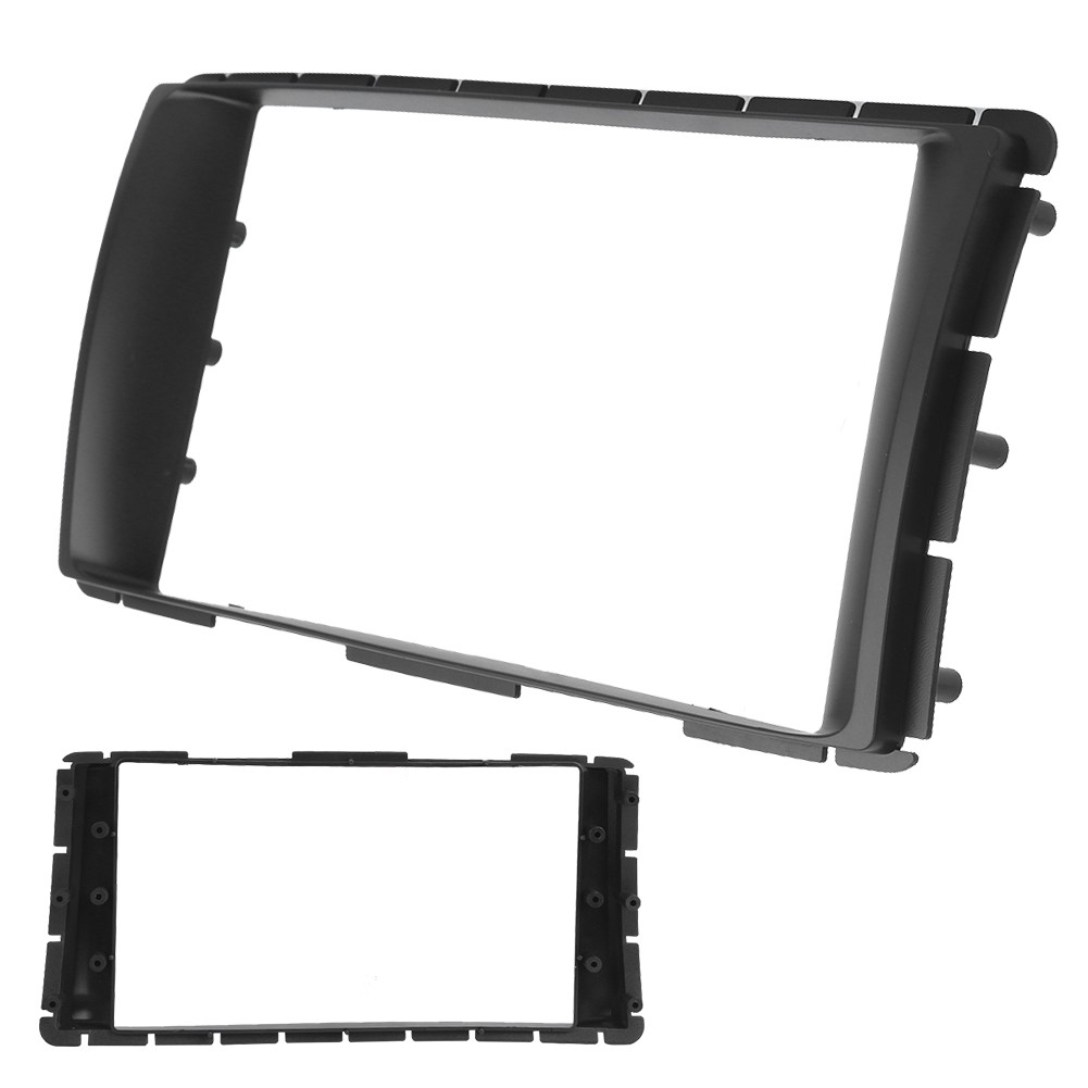 2Din 7in Navigation Fascias Frame DVD Radio Player Panel Trim Fits For