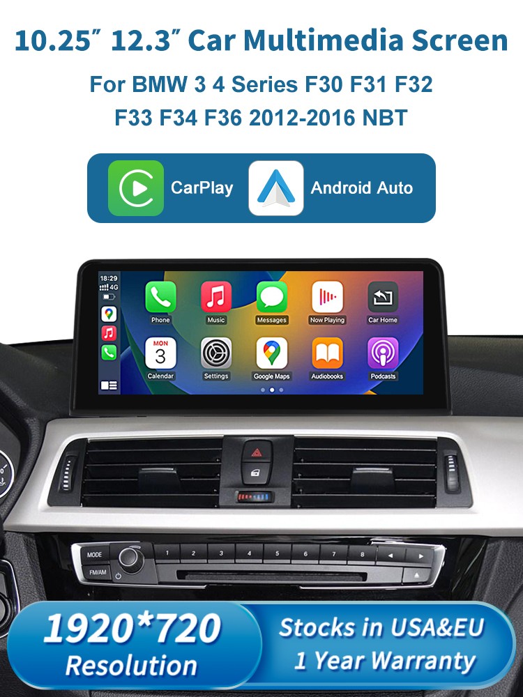 CarPlay Linux Touch Screen For BMW 3 4 Serie F30 F31 F32 F33 F34 F36 2012-2016