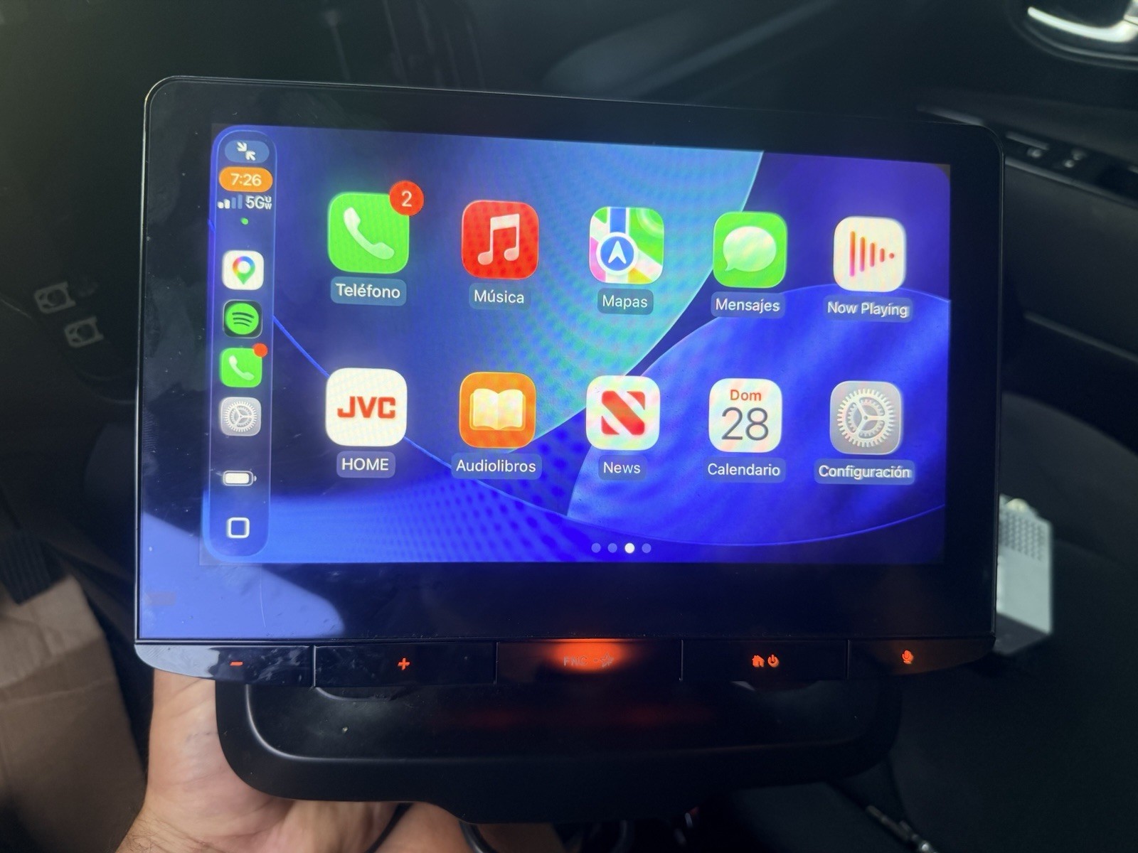 JVC KW-Z1000W 10.1 Inch Digital Multimedia Receiver