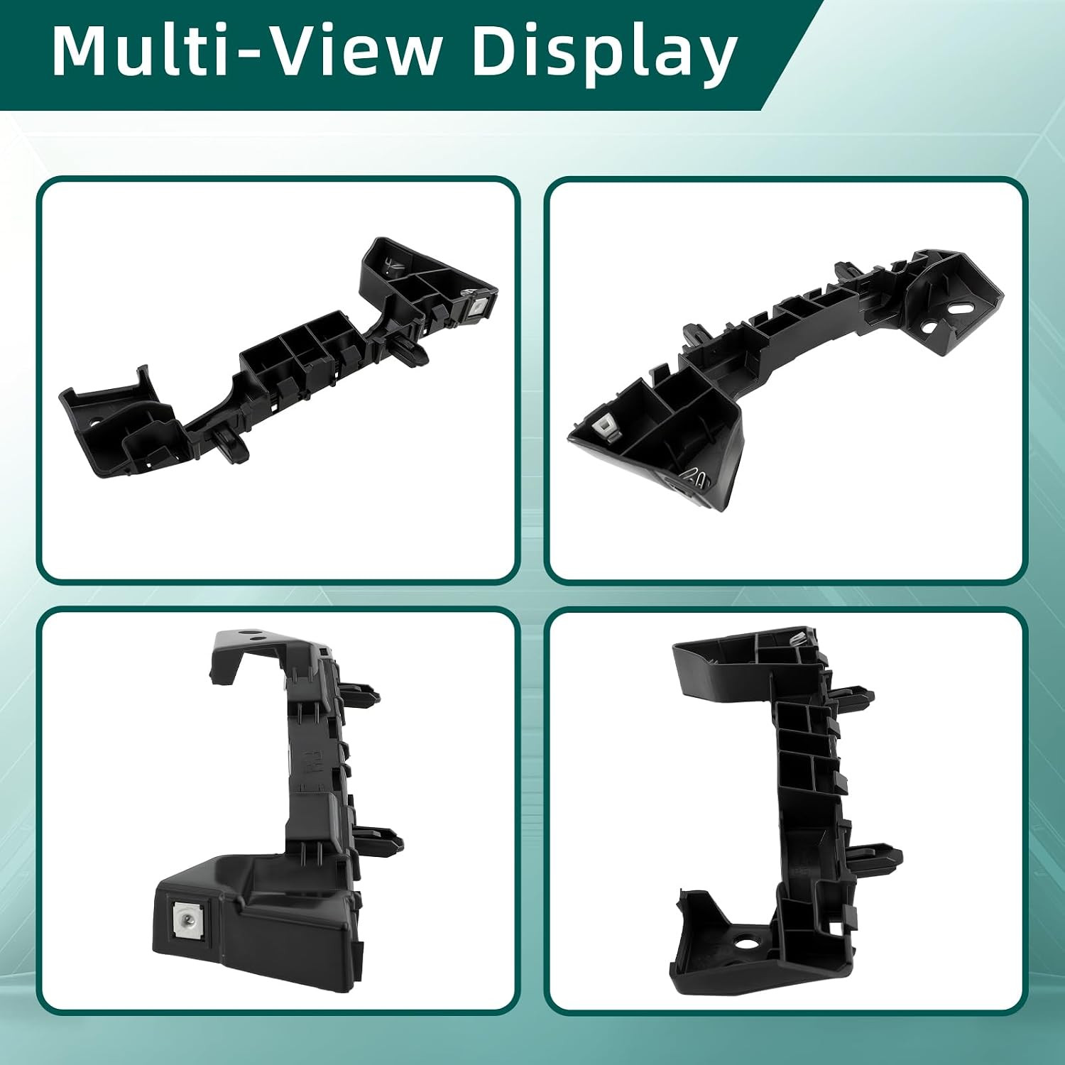 AUTOKAY 84229330 84229332 Front Bumper Retainer Bracket Set Fits for Chevrolet C