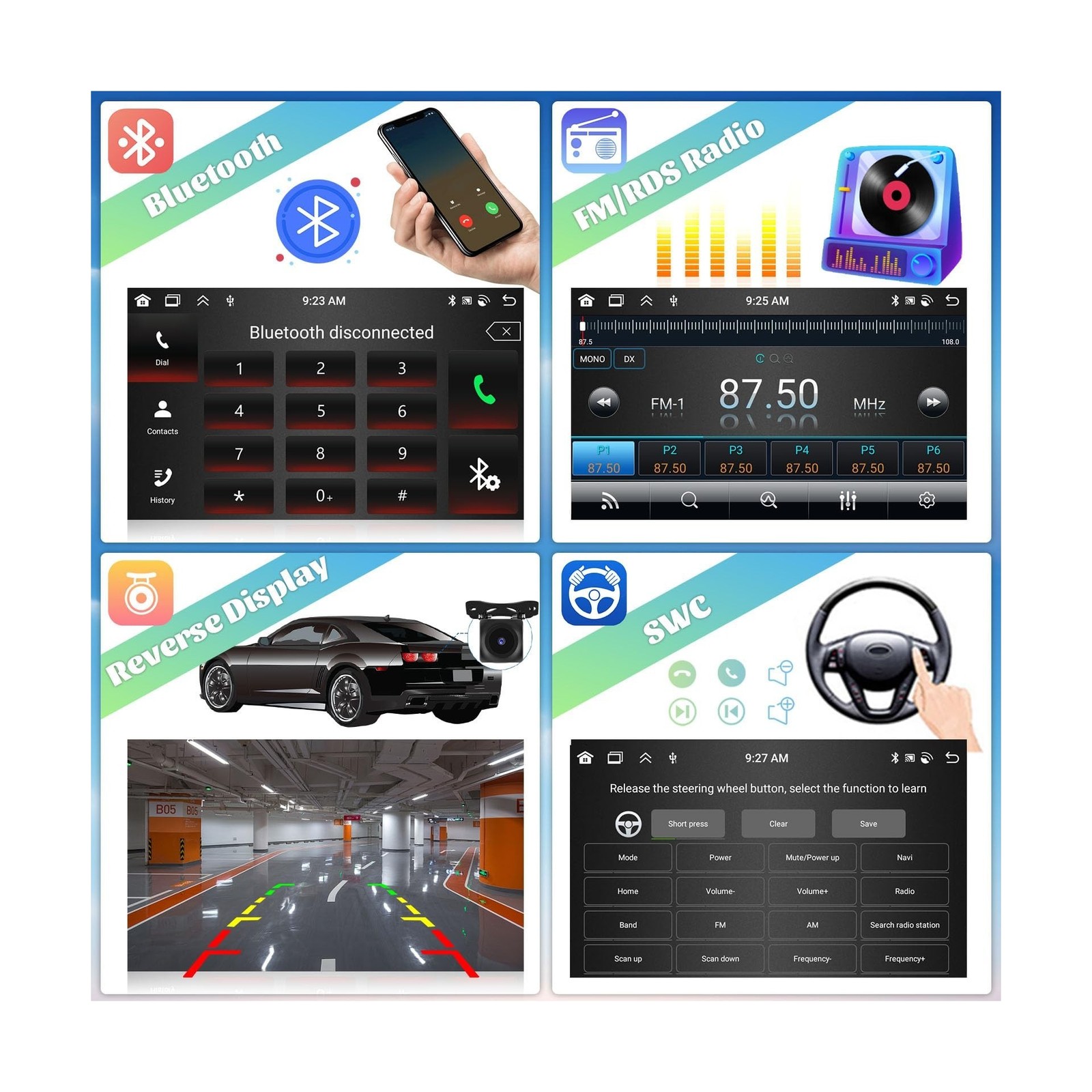 [8 Core 6G+128G] Android Radio for Toyota Yaris Vios 2007-2012 with Wireless …