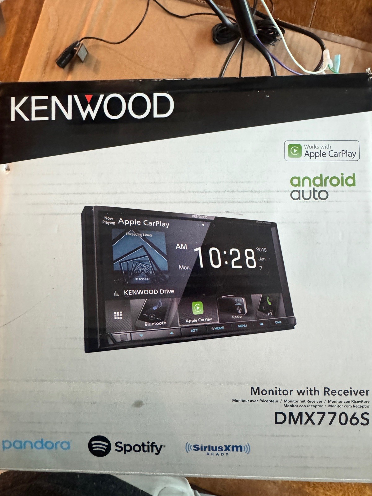 Kenwood DMX7706S + iDatalink Maestro RR 2010-2014 Mustang CarPlay Dash Kit
